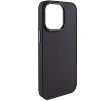 TPU чохол Bonbon Metal Style для Apple iPhone 14 Pro Max (6.7") Чорний / Black