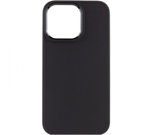 TPU чохол Bonbon Metal Style для Apple iPhone 14 Pro Max (6.7") Чорний / Black TPU чохол Bonbon Metal Style для Apple iPhone 14 Pro Max (6.7") Чорний / Black