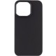 TPU чохол Bonbon Metal Style для Apple iPhone 14 Pro Max (6.7") Чорний / Black