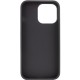 TPU чохол Bonbon Metal Style для Apple iPhone 14 Pro Max (6.7") Чорний / Black