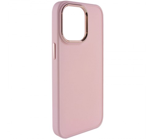 TPU чохол Bonbon Metal Style для Apple iPhone 14 Pro Max (6.7") Рожевий / Light pink TPU чохол Bonbon Metal Style для Apple iPhone 14 Pro Max (6.7") Рожевий / Light pink