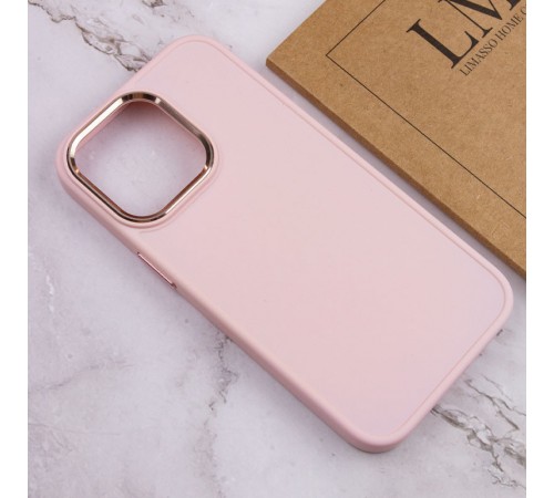 TPU чохол Bonbon Metal Style для Apple iPhone 14 Pro Max (6.7") Рожевий / Light pink TPU чохол Bonbon Metal Style для Apple iPhone 14 Pro Max (6.7") Рожевий / Light pink