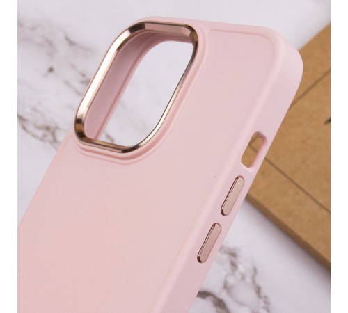 TPU чохол Bonbon Metal Style для Apple iPhone 14 Pro Max (6.7") Рожевий / Light pink TPU чохол Bonbon Metal Style для Apple iPhone 14 Pro Max (6.7") Рожевий / Light pink