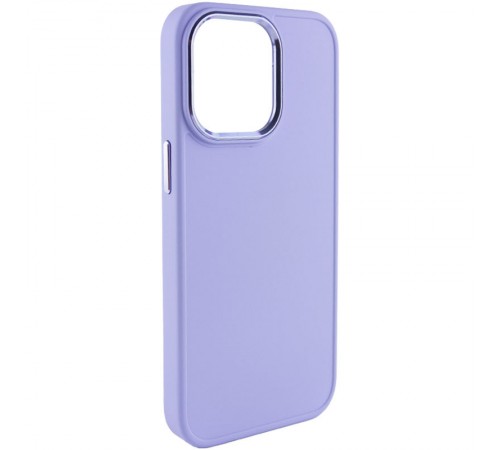 TPU чохол Bonbon Metal Style для Apple iPhone 14 Pro Max (6.7") Бузковий / Dasheen TPU чохол Bonbon Metal Style для Apple iPhone 14 Pro Max (6.7") Бузковий / Dasheen