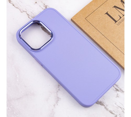 TPU чохол Bonbon Metal Style для Apple iPhone 14 Pro Max (6.7") Бузковий / Dasheen TPU чохол Bonbon Metal Style для Apple iPhone 14 Pro Max (6.7") Бузковий / Dasheen