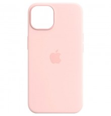 Шкіряний чохол Leather Case (AAA) with MagSafe and Animation для Apple iPhone 13 (6.1") Sand Pink