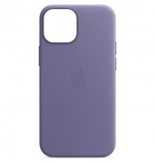 Шкіряний чохол Leather Case (AAA) with MagSafe and Animation для Apple iPhone 14 Pro Max (6.7") Wisteria