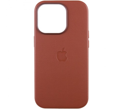Шкіряний чохол Leather Case (AAA) with MagSafe and Animation для Apple iPhone 14 Pro Max (6.7") Umber Шкіряний чохол Leather Case (AAA) with MagSafe and Animation для Apple iPhone 14 Pro Max (6.7") Umber