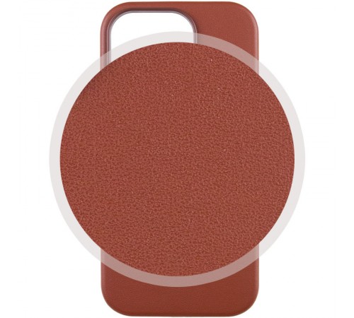 Шкіряний чохол Leather Case (AAA) with MagSafe and Animation для Apple iPhone 14 Pro Max (6.7") Umber Шкіряний чохол Leather Case (AAA) with MagSafe and Animation для Apple iPhone 14 Pro Max (6.7") Umber