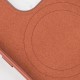Шкіряний чохол Leather Case (AAA) with MagSafe and Animation для Apple iPhone 14 Pro Max (6.7") Umber