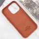 Шкіряний чохол Leather Case (AAA) with MagSafe and Animation для Apple iPhone 14 Pro Max (6.7") Umber
