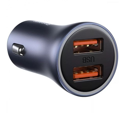 АЗП Baseus Golden Contactor Pro 40W 2USB + Type-C 5A (1m) (TZCCJD-A0G) Сірий