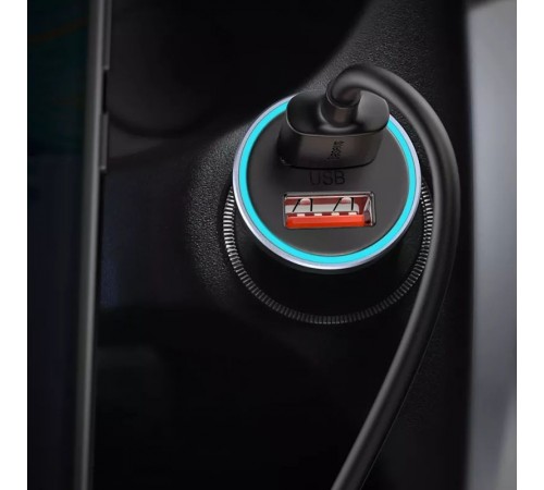 АЗП Baseus Golden Contactor Pro 40W 2USB + Type-C 5A (1m) (TZCCJD-A0G) Сірий