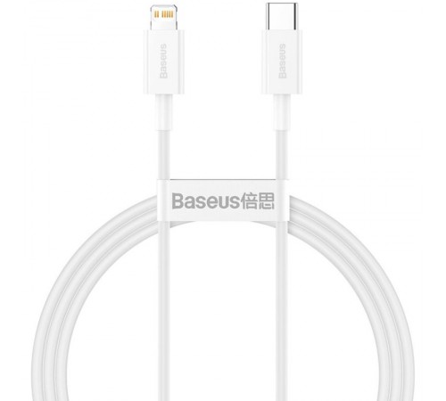 Дата кабель Baseus Superior Series Fast Charging Type-C to Lightning PD 20W (1.5m) (CATLYS-B) Білий
