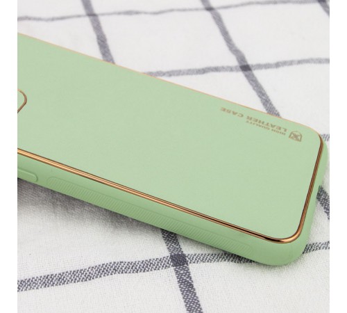 Шкіряний чохол Xshield для Apple iPhone 14 Pro (6.1") Зелений / Pistachio