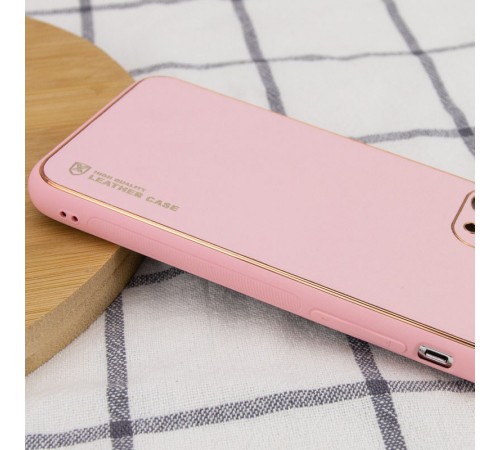 Шкіряний чохол Xshield для Apple iPhone 14 Pro (6.1") Рожевий / Pink Шкіряний чохол Xshield для Apple iPhone 14 Pro (6.1") Рожевий / Pink
