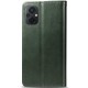 Шкіряний чохол-книжка GETMAN Gallant (PU) для Xiaomi Poco M5 Зелений