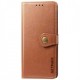 Шкіряний чохол-книжка GETMAN Gallant (PU) для Xiaomi Poco M5 Коричневий