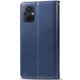 Шкіряний чохол-книжка GETMAN Gallant (PU) для Xiaomi Poco M5 Синій