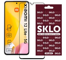 Захисне скло SKLO 3D для Xiaomi 12 Lite Чорний