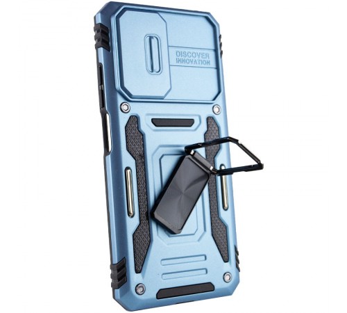 Ударостійкий чохол Camshield Army Ring для Xiaomi Redmi 9A Блакитний / Light Blue Ударостійкий чохол Camshield Army Ring для Xiaomi Redmi 9A Блакитний / Light Blue