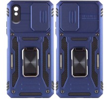 Ударостійкий чохол Camshield Army Ring для Xiaomi Redmi 9A Синій / Navy