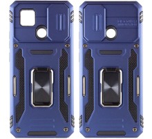 Ударостійкий чохол Camshield Army Ring для Xiaomi Redmi 9C / 10A Синій / Navy