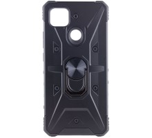 Ударостійкий чохол Pathfinder Ring для Xiaomi Redmi 9C / 10A Чорний / Black