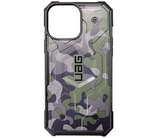 Ударостійкий чохол UAG Pathfinder with MagSafe Camo для Apple iPhone 13 Pro (6.1") Зелений
