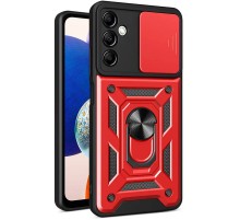 Ударостійкий чохол Camshield Serge Ring для Samsung Galaxy A04s Червоний