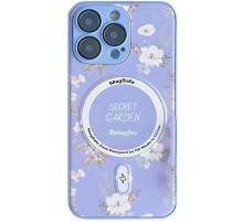 TPU+PC чохол Secret Garden with MagSafe для Apple iPhone 13 Pro (6.1") Lilac