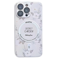 TPU+PC чохол Secret Garden with Magnetic Fit для Apple iPhone 11 Pro (5.8") White