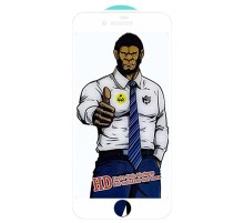 Захисне скло 5D Anti-static Pro (тех.пак) для Apple iPhone 7 plus / 8 plus (5.5") Білий