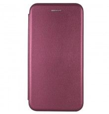 Шкіряний чохол-книжка Classy для Samsung Galaxy A04s Бордовий