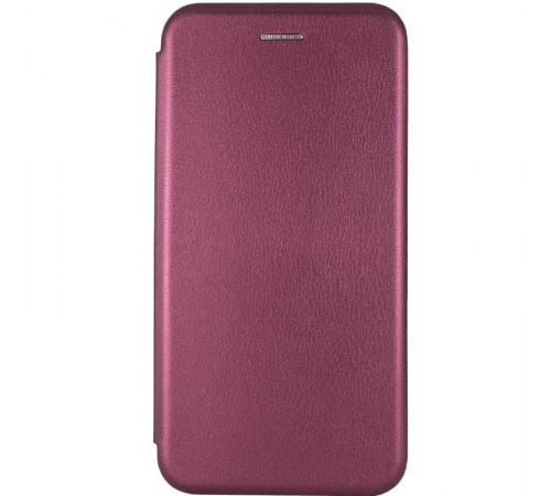 Шкіряний чохол-книжка Classy для Samsung Galaxy A04s Бордовий