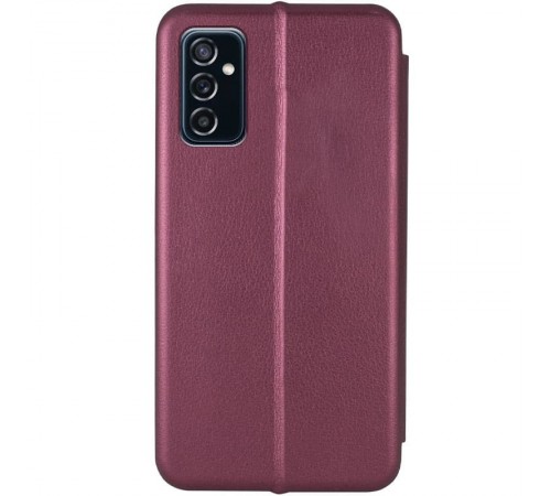 Шкіряний чохол-книжка Classy для Samsung Galaxy A04s Бордовий