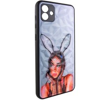 TPU+PC чохол Prisma Ladies для Samsung Galaxy A04 Rabbit