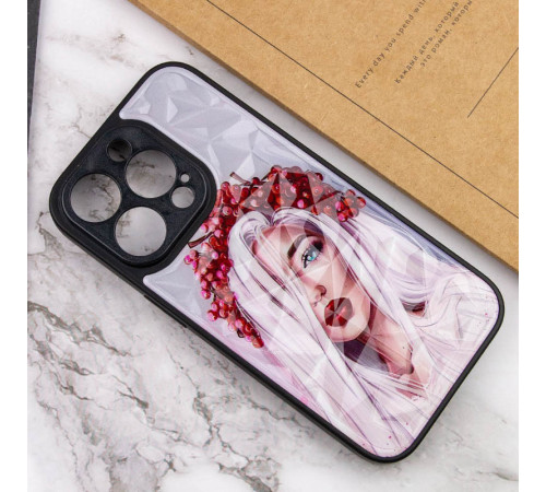 TPU+PC чохол Prisma Ladies для Apple iPhone 14 Pro (6.1") Ukrainian Girl