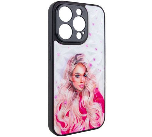 TPU+PC чохол Prisma Ladies для Apple iPhone 14 Pro Max (6.7") Pink