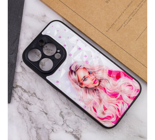 TPU+PC чохол Prisma Ladies для Apple iPhone 14 Pro Max (6.7") Pink