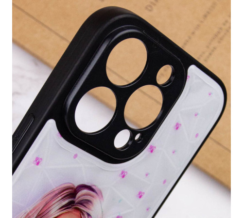 TPU+PC чохол Prisma Ladies для Apple iPhone 14 Pro Max (6.7") Pink