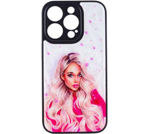 TPU+PC чохол Prisma Ladies для Apple iPhone 14 Pro Max (6.7") Pink