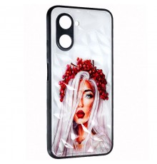 TPU+PC чохол Prisma Ladies для Realme C33 Ukrainian Girl
