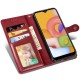 Шкіряний чохол книжка GETMAN Gallant (PU) для Samsung Galaxy A04 Червоний
