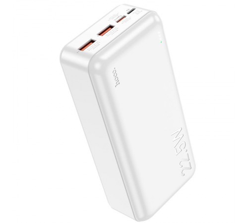 Портативний ЗП Power Bank Hoco J101B Astute PD20W+22.5W 30000 mAh Білий
