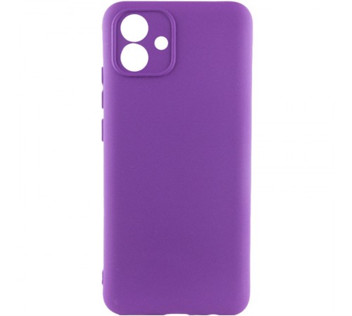 Чохол Silicone Cover Lakshmi Full Camera (A) для Samsung Galaxy A04e Фіолетовий / Purple Чохол Silicone Cover Lakshmi Full Camera (A) для Samsung Galaxy A04e Фіолетовий / Purple