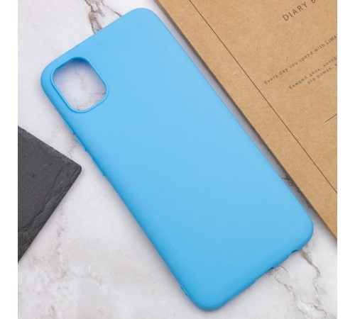 Силіконовий чохол Candy для Samsung Galaxy A04 Блакитний Силіконовий чохол Candy для Samsung Galaxy A04 Блакитний