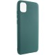 Силіконовий чохол Candy для Samsung Galaxy A04 Зелений / Forest green