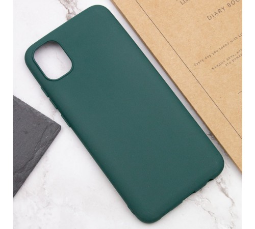 Силіконовий чохол Candy для Samsung Galaxy A04 Зелений / Forest green Силіконовий чохол Candy для Samsung Galaxy A04 Зелений / Forest green