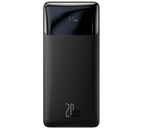 Портативний ЗП Baseus Bipow Overseas 20W 20000 mAh (PPBD050302) Чорний Портативний ЗП Baseus Bipow Overseas 20W 20000 mAh (PPBD050302) Чорний
